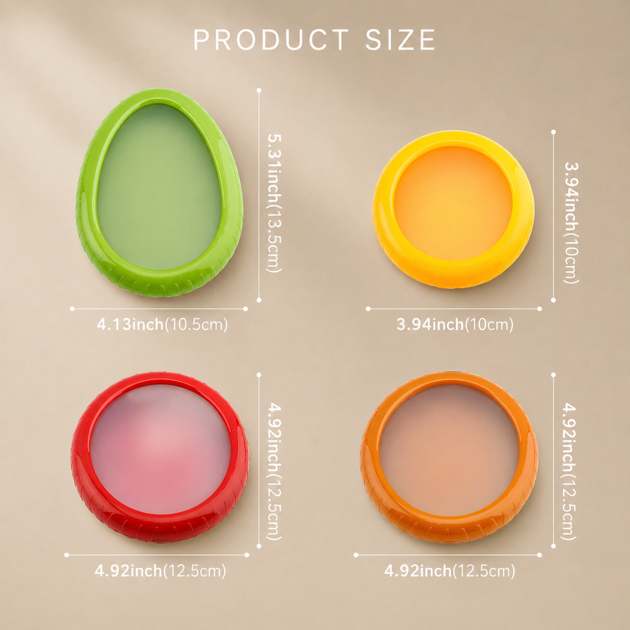 Silicone Fruit and Vegetable Storage Containers