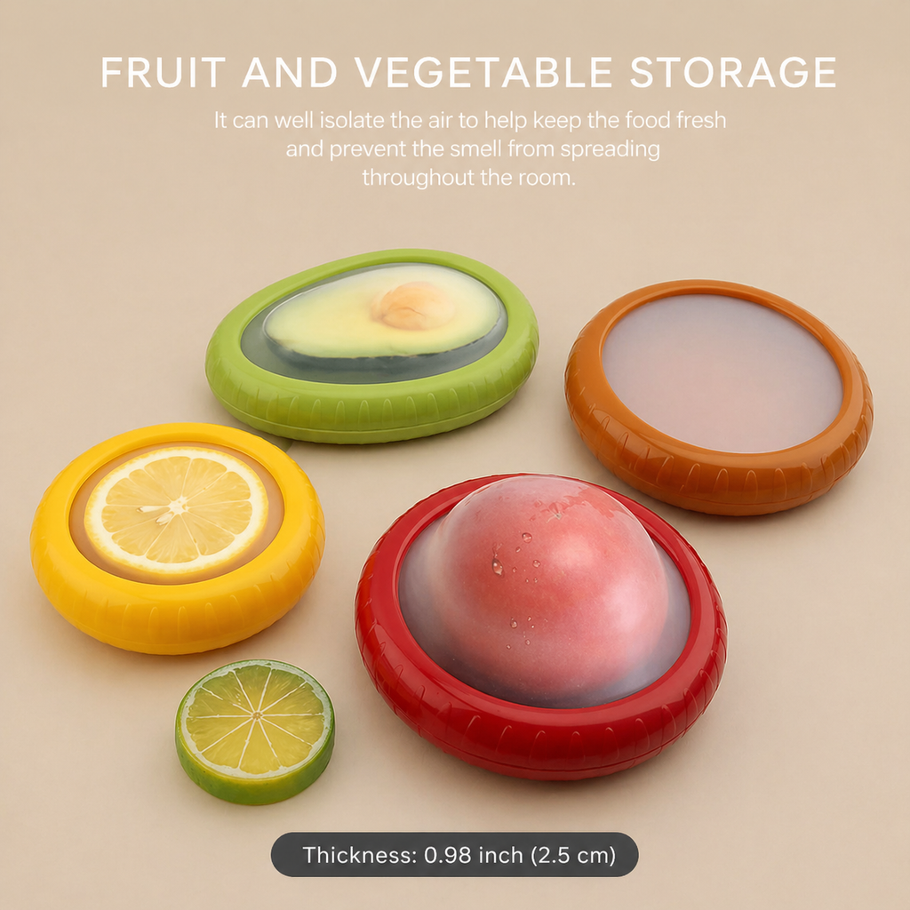 Silicone Fruit and Vegetable Storage Containers