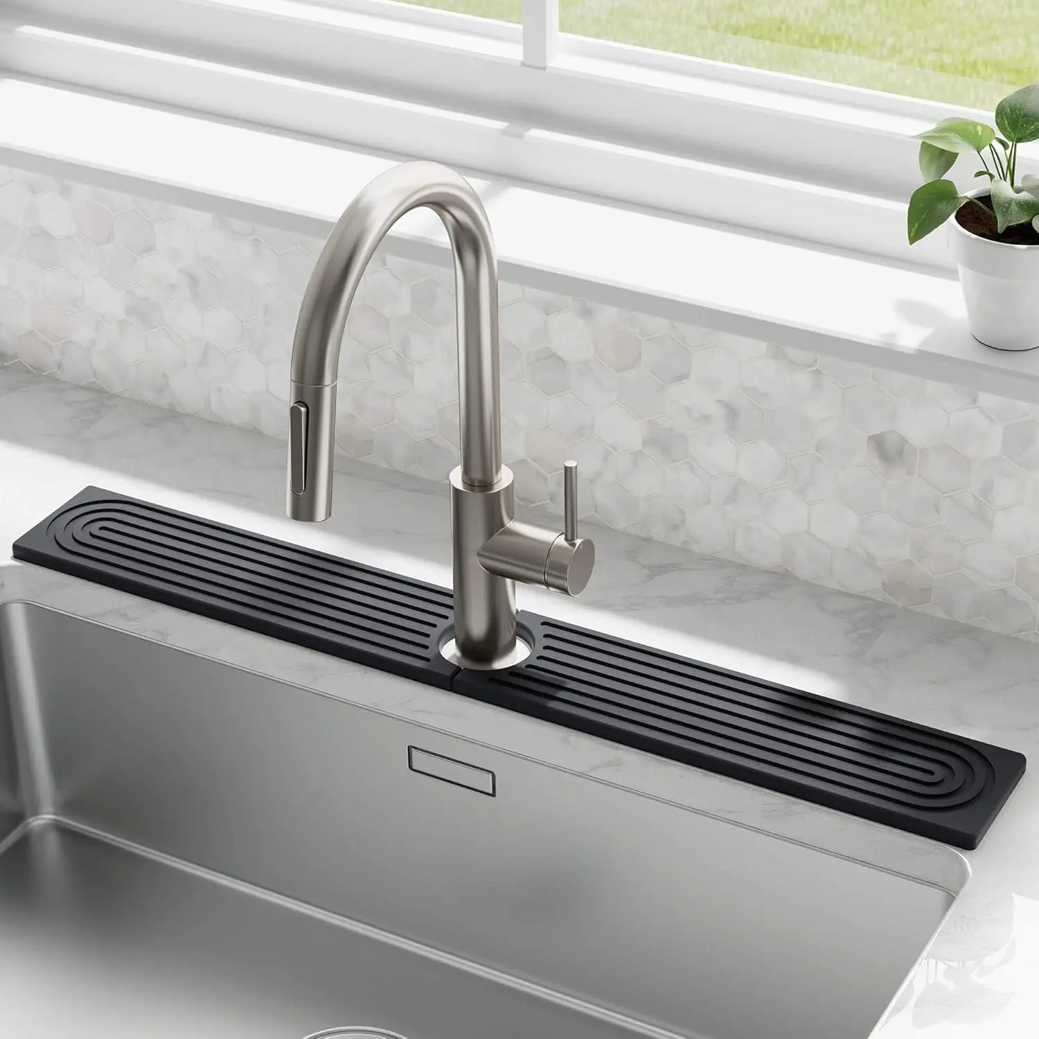 Water Absorbent Stone Faucet Mat