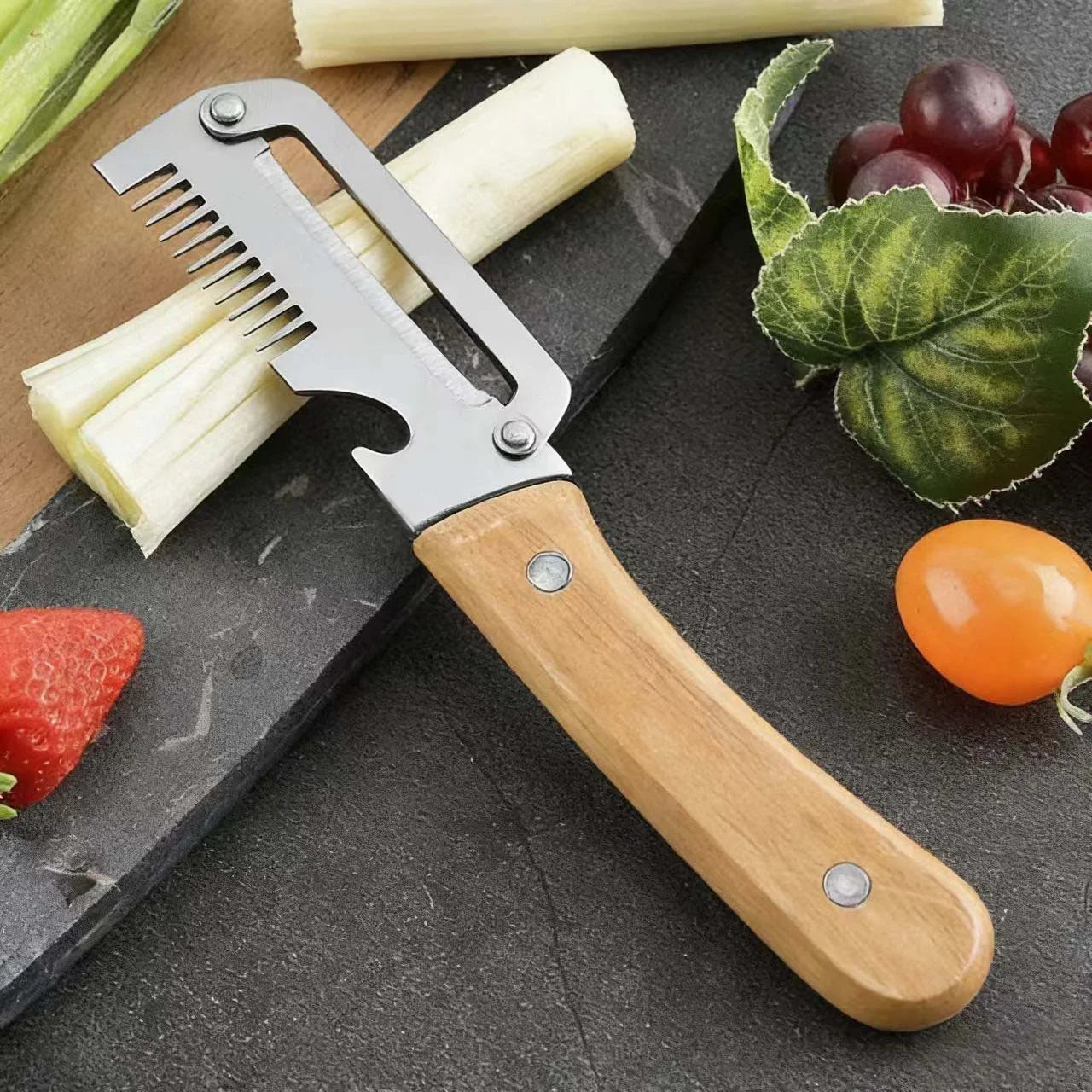 Multi-Functional Vegetable Peeler