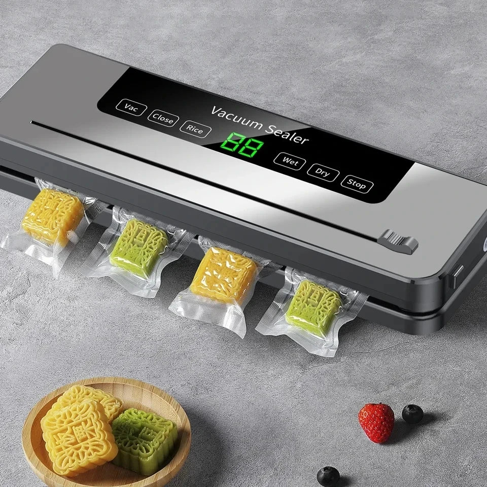 Electric Vacuum Sealer for Food Storage with Touch Button